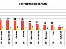 Рейтинг эффективности депутатов и сенаторов 2019 от Волгоградской области