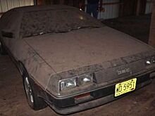 DeLorean после 32 лет простоя в гараже