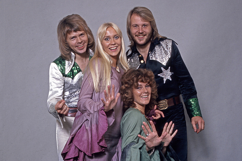 Стиль группы ABBA в 70-х стал популярен во всем мире.