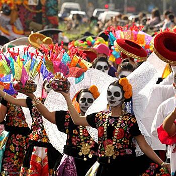 Мексика отмечает главный праздник страны – День мертвых
