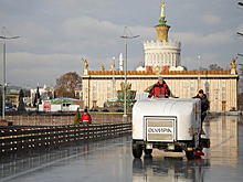 На ВДНХ близится к завершению монтаж катка