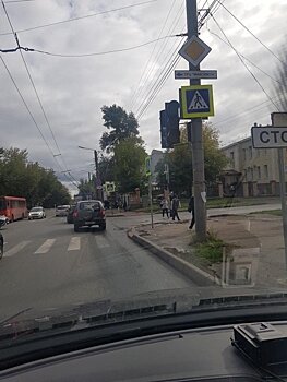 Кировчане жалуются на неработающие светофоры в центре Кирова