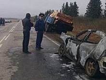В Башкирии два человека погибли в аварии на трассе