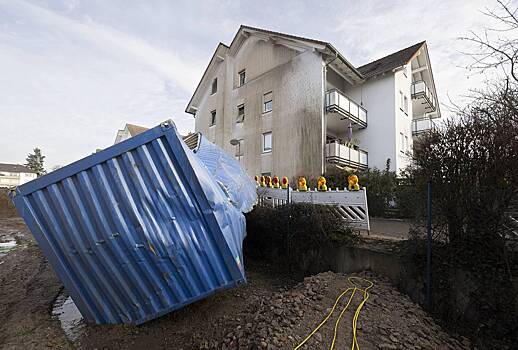 Немецкий город пострадал из-за неудачного обезвреживания бомбы