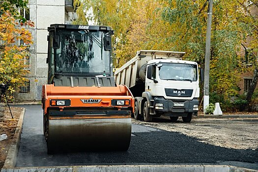 Степень готовности работ по благоустройству дворов в Пушкино составляет 90%