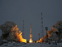 Роскосмос впервые показал отделение первой ступени тяжёлой ракеты «Протон-М»