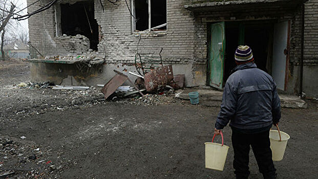 Киев прекратил подачу воды в девять населенных пунктов ЛНР из-за аварии