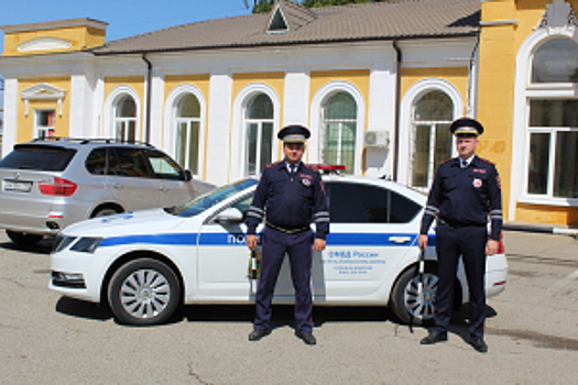 В Краснодарском крае госавтоинспекторы экстренно доставили в больницу девочку с травмой головы после падении с качели