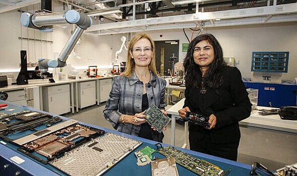 Первая в мире микрофабрика начала перерабатывать электронные отходы в полезные материалы