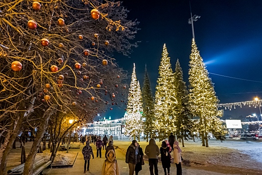 Сувениры с символикой Новогодней столицы будут продавать на улице Ленина в Новосибирске