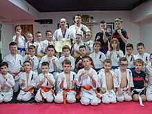 Каратист Александр Бронякин встретился с юными ивантеевскими спортсменами из Городского округа Пушкинский