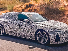 Появилось «шпионское видео» с новым прототипом Audi RS6