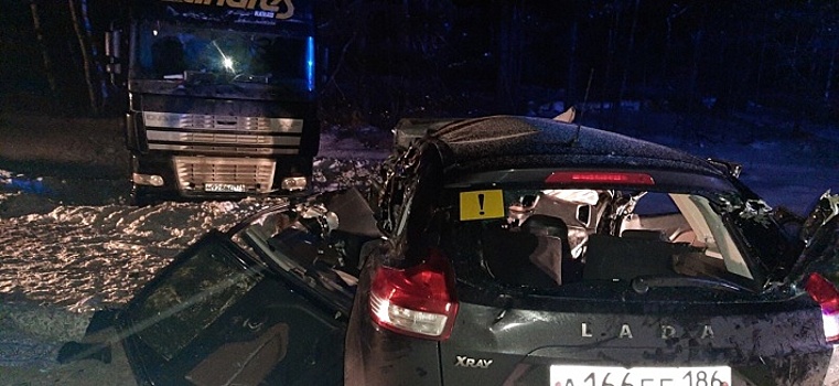 В ДТП в Тюменской области погибло пять человек, в том числе трое детей