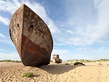 Космонавт показал, как засыхает Аральское море