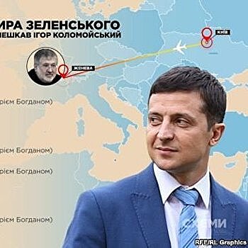 Журналистское расследование: Зеленский 11 раз прилетал к Коломойскому в Женеву и 2 - в Тель-Авив