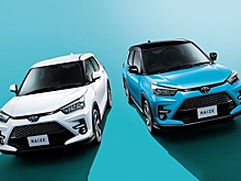 Новые Toyota Raize продают в РФ дешевле Lada и "Москвича"