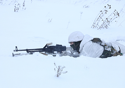 Мотострелки ЦВО в Кузбассе учились уничтожать противника в ходе практических занятий