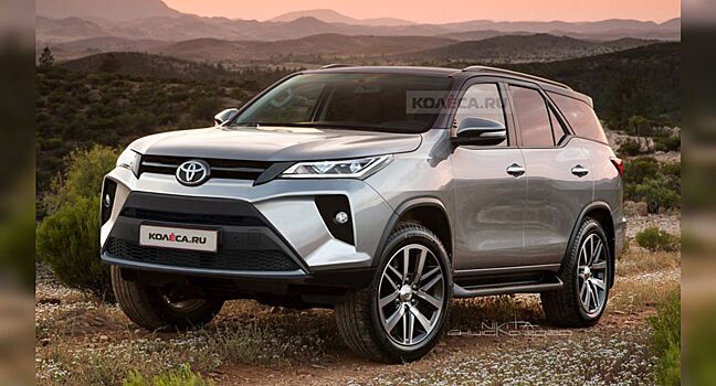 Анонсирована дата премьеры обновленного внедорожника Toyota Fortuner