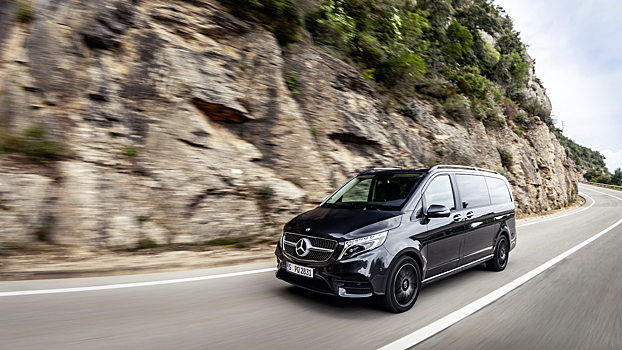 Mercedes-Benz V-Class получил пневматическую подвеску