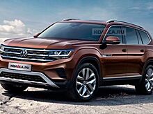 Появились новые изображения рестайлингового Volkswagen Teramont