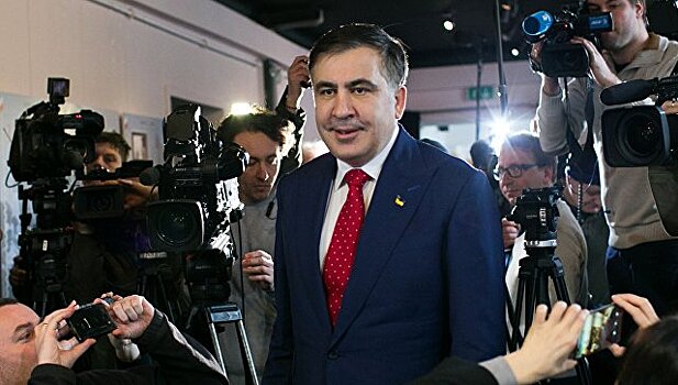 Саакашвили приехал в Нидерланды к семье