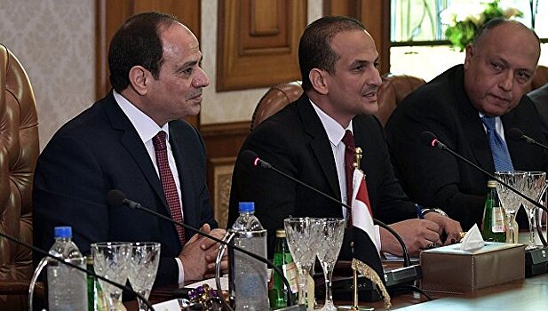 Путин и ас-Сиси обсудили ситуацию в Сирии и Ливии