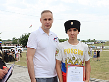 Наш казак отличился в конном дерби