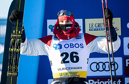 Российский лыжник Глеб Ретивых стал вторым в спринте на этапе Кубка мира
