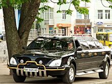 Самодельный лимузин «Біл-2005» из Украины, созданный на базе Audi A8
