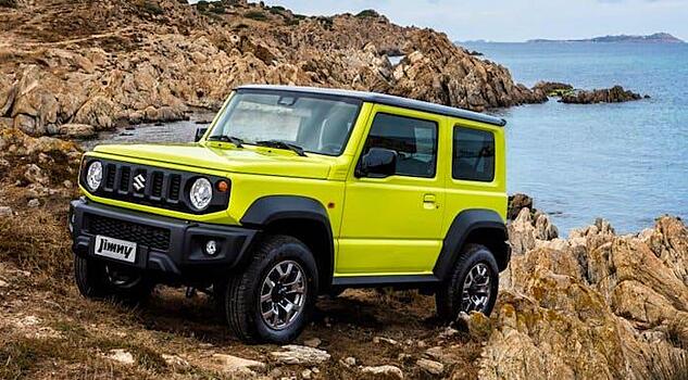 Очередь на новый Suzuki Jimny достигла десяти месяцев