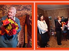 Глава Управы Зюзина поздравила со 100-летием труженицу тыла