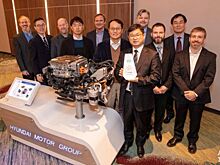 Компания Hyundai удостоилась награды за лучший двигатель