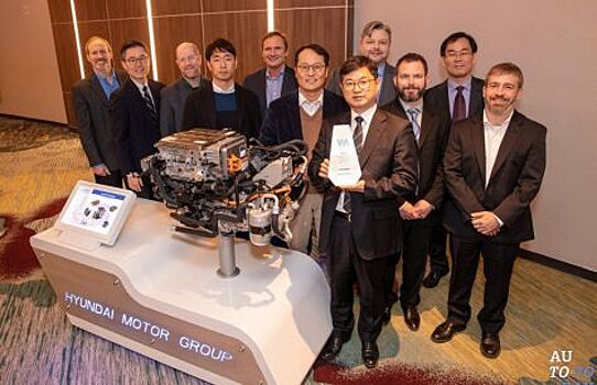 Компания Hyundai удостоилась награды за лучший двигатель