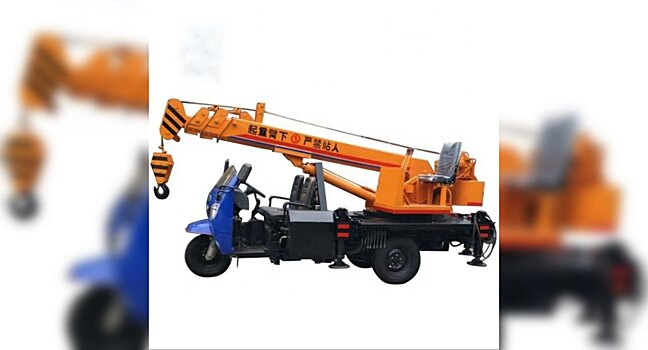 Мопед и кран в одном «лице»: продуманная техника из Китая, которую продают на Alibaba