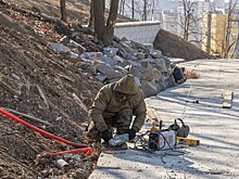Во Владивостоке продолжается благоустройство парков и скверов