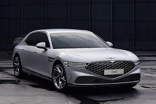 В России начались продажи седана Genesis G90 2025 года
