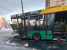 В МЧС прокомментировали ЧП с автобусом на проспекте Строителей