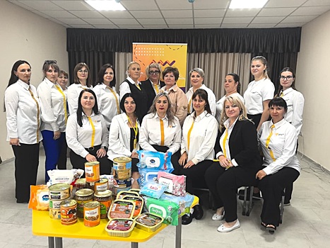 Волонтёры Выселковского района помогают военным готовиться к холодам