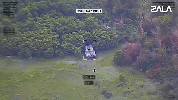 Ижевский «Ланцет» уничтожил танк «Абрамс» в Сумской области