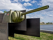 В Челябинске открыли памятник танковой башне