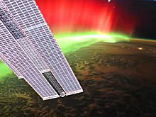 Космонавт Кудь-Сверчков показал, как МКС плывет через полярное сияние