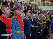 Более 200 новобранцев Преображенского полка приняли присягу в Музее Победы