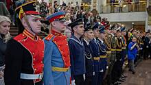 Более 200 новобранцев Преображенского полка приняли присягу в Музее Победы