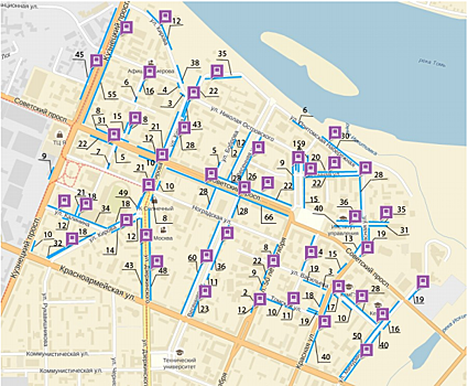 Платные парковки и онлайн-контроль: в Кемерове создадут "умную" систему регулировки трафика