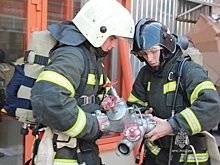 В Курском ЦУМе прошли пожарные учения