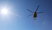В Хьюстоне полицейский погиб после крушения вертолета