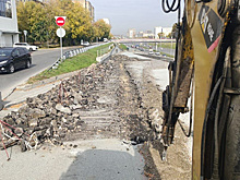 Подрядчик приступил к укреплению Ипподромской магистрали в Новосибирске