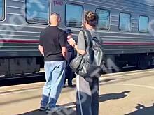 Эвакуация россиян из следовавшего в курортный регион поезда попала на видео