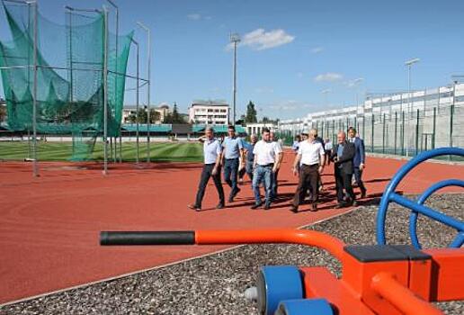 Первый заместитель министра спорта РФ Азат Кадыров осмотрел ход строительных работ на Нижней базе «Юг спорта» в Кисловодске