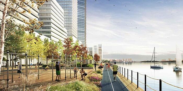 В районе «Южного порта» появится зеленая набережная без автомобилей